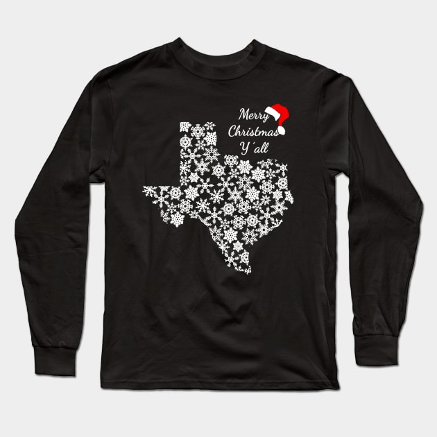 merry christmas you all Long Sleeve T-Shirt by crackdesign